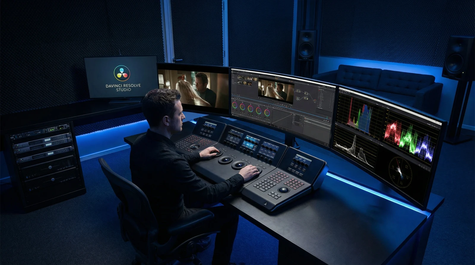 丝瓜视频专业调色后期制作室